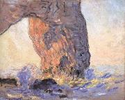 Claude Monet Waves at the Manneporte painting
